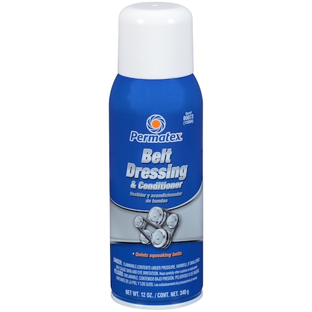 Permatex Belt Dressing & Conditioner, 16 oz. aerosol can, 12 oz. net wt. 80073